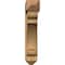 Ekena Millwork Olympic Arts and Crafts Rough Sawn Bracket w/ Offset Brace, Western Red Cedar, 8"W x 40"D x 40"H BKT0806X40X40OLY03RWR - alternate 3
